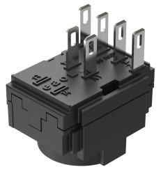 Listwa zaciskowa przycisku EAO 61 blokada Blok przełączników 2 NO