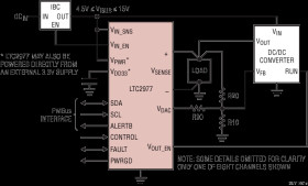 8-Channel PMBus Power System Manager Featuring Accurate Output Voltage Measurement