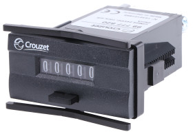 Licznik impulsów 24 V dc Resetowanie Ręczne Crouzet Mechanika 5-cyfrowy Licznik