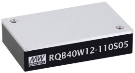 MW Mean Well RQB40W12-110S54 Przetwornica DC/DC, do PCB 741 mA 40 W Ilość wyjść: 1 x Content 1 szt.