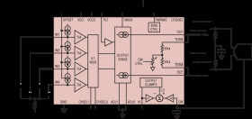 Four-Channel Transimpedance Amplifier with Output Multiplexing