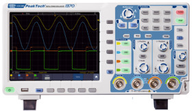 4-channel touchscreen oscilloscope P 1370, 60 MHz, 1 GSa/s, 8&quot; TFT, 5.8 ns