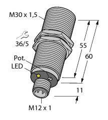 Czujnik pojemnościowy Turck 2503033 1 szt.