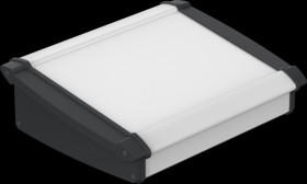 92865200.MT6 Aluminium desktop enclosure, 181.2 x 68.2 x 200 mm