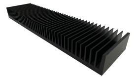 Radiator 200x400x40mm 0.28°C/W LED, UPS