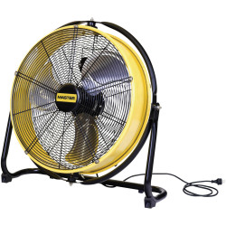 Master Klimatechnik DF-20P Floor Fan 98W-125W &#xD8;700mm Yellow/Black