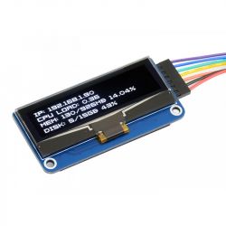 Wyświetlacz OLED 2.23" 128x32 nakładka HAT dla Raspberry Pi SSD1305 SPI/I2C