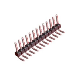 Listwa stykowa PCB 8-pinowe 42376 raster: 2.54 mm Kąt prosty 1-rzędowe Molex Otwór przelotowy 500 V Bez osłony