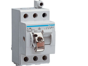 Rozłącznik izolacyjny 3-fazowy 3P 63A 400V HAGER SH363S HAGER