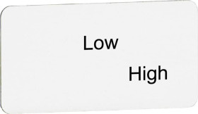 ABB MA6-1075 1SFA611930R1075 Płytka do etykietowania (S x W) 27 mm x 1 mm 1 szt.