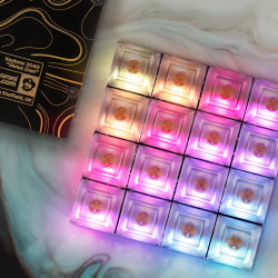 Pimoroni Keybow 2040 - Tactile keys - PIM568