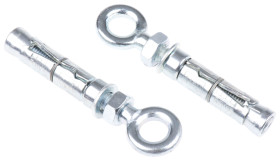 Kotwa do kamienia dł 120mm M10 Stalowe Ø 16mm RawlPlug Kotwa oczkowa