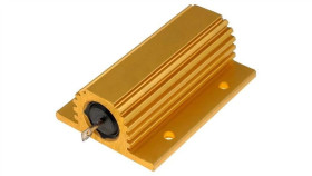 Rezystor Drutowy Z Radiatorem Przykręcany 25W 68 Ohm 6-1625971-2