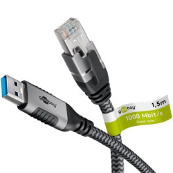 Kabel Ethernet USB-A 3.0 do RJ45 70497 /1,5m/