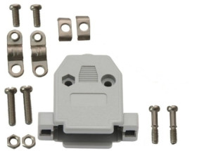 DB15 obudowa plastikowa skręcana D-SUB, 15-pin