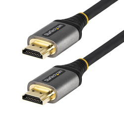 Kabel HDMI 500mm A: HDMI B: HDMI A: Męskie B: Męskie Premium High Speed HDMI 2.0
