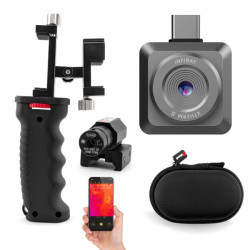 Kamera termowizyjna InfiRay T2L zestaw Xtherm statyw laser na USB-C
