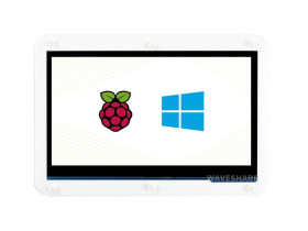 Waveshare 7inch Capacitive Touch Screen LCD (C) with Bicolor Case, 1024×600, HDMI, IPS, Low Power