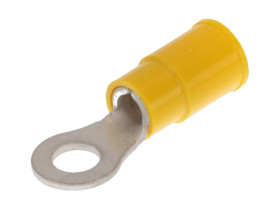 Zacisk oczkowy Ø , 10 (M5) izolowany średnica wew 5.02mm Żółty Molex