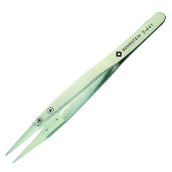 Bernstein 5-441 &quot;Delrin&quot; Tips Tweezers 125mm Rounded Tips 1.5mm Width