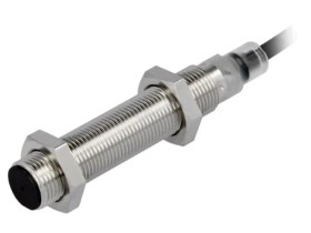 E2BM12LS02WPB12M Czujnik indukcyjny o zasięgu 0÷2mm, konfiguracji wyjścia PNP / NO, napięciu zasilania 10÷30VDC, obudowie M12