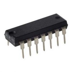 4x Tranzystor PNP : 1.5A/40V , DIP14