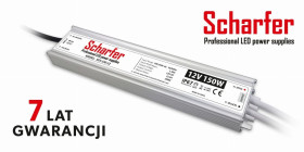 Zasilacz led hermetyczny 12V 150W Scharfer 7Y