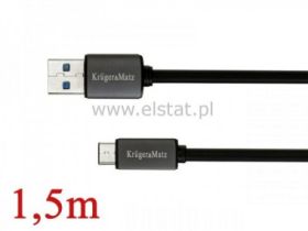 Kabel WT USB - WT USB typ C czarny 1,0m (3.0)