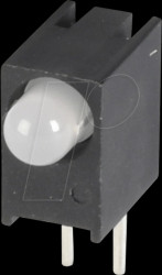 551-3007F LED module, red/green, 3 mm, 10 mcd, 50°