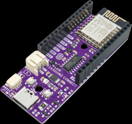 333163 Dasduino CONNECT, ESP8266, Arduino IDE, with socket connector