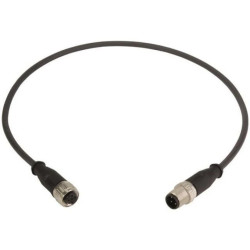 Kabel: do czujników/automatyki PIN: 4 M12-M12 7,5m wtyk wtyk 21348485491075