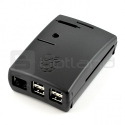 Obudowa Raspberry Pi Model 3/2/B+ Multicomp Farnell - czarna