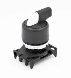 PSLB5T3 przełącznik panelowy obrotowy biały (ON)-OFF-(ON)