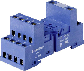 Finder 94.64 Gniazdo przekaźnika 94.64, 1 szt.