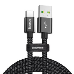 Kabel przewód USB - USB-C / Typ-C 100cm Baseus CATKC-A01 Super Quick Charge 5A z obsługą szybkiego ładowania