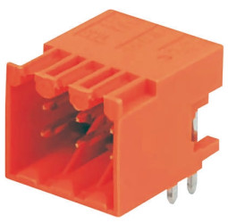 Wtyk PCB 6-pinowe raster: 3.5mm 2-rzędowe Weidmüller Przewlekany 10.0A 250.0 V.