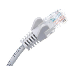 Kabel krosowy patchcord U/UTP kat.5e CCA szary 15m 68352
