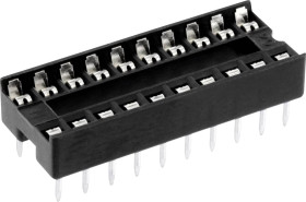 econ connect ICFG14 ICF14 Podstawka pod układy scalone Wymiary siatki: 7.62 mm Ilość styków: 14 1 szt.