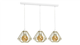 Lampa Wisząca Lupo White/Gold 3Xe27 Mlp6267 Milagro