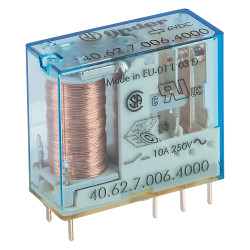 Finder 40.62.7.006.4000 6V 10A DPCO 44.62 Series Relay