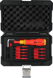 Torque screwdriver, slot, pozidriv, Phillips, L 168 mm, 750 g, T4822 TQD