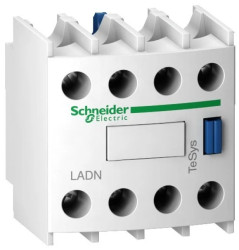 Blok styków pomocniczych, 2 NO+2 NC, zaciski oczkowe LADN226