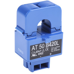 Przekładnik prądowy prąd wej 50A LEM prad wyj 4 → 20 ma otwór 16mm