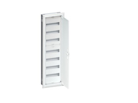 Rozdzielnica podtynkowa 84 modułowa 7x12M kompletna drzwi metal IP30 FWU71S HAGER