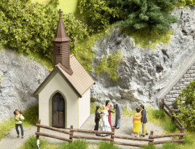 Kaplica wiejska Lasercut zestaw NOCH 0014687 N 1 szt.