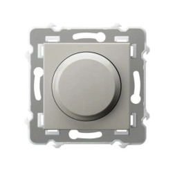 SZAFIR Ściemniacz uniwersalny do obciążenia żarowego, halogenowego oraz LED kaszmirowy beż ŁP-8ZL2/m/83