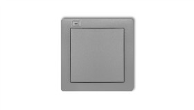 Deco Nadajnik 1-Klawiszowy 2-Kanałowy Do Systemu Exta Free Srebrny Metalik...