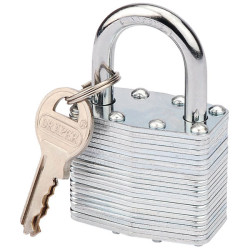 Draper 14020 40mm Laminated Steel Padlock