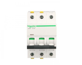 Wyłącznik nadprądowy 3P B 50A 6kA AC iC60N-B50-3 Acti9 A9F03350