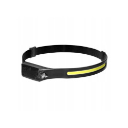 Latarka czołowa LED COB + XPE z akumulatorem 1200 mAh LT-10 VIRONE Orno